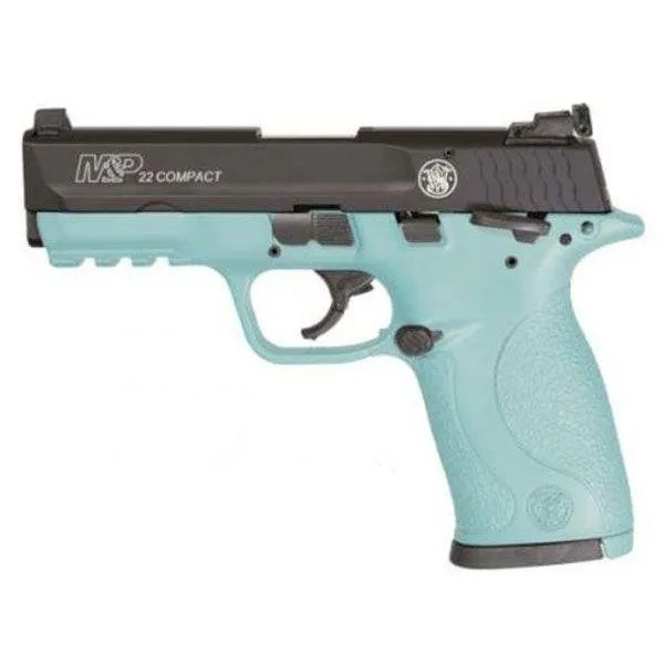 Used M&P22C Robin's Egg Blue Cerakote (H-175) Handgun