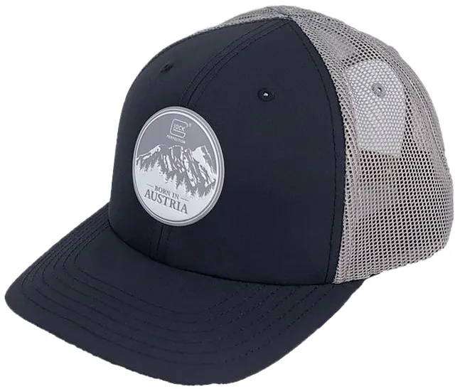 Glock AS41019 Navy/Gray Snapback Hat with Austria Patch