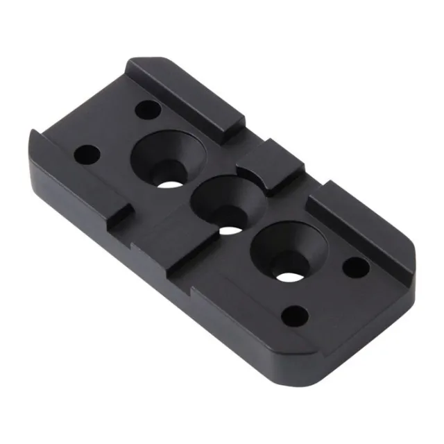 Unity Tactical FST-SOPM Black Offset Optic Adapter for Aimpoint Micro - UNITY Tactical for sale at Smoke Wagon Firearms