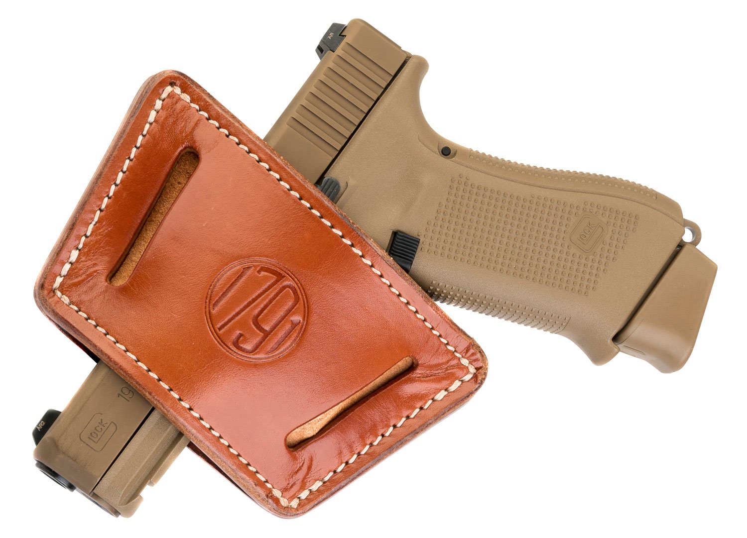 1791 Gunleather UIW-X-CBR-A Large Brown IWB/OWB Holster - 1791 Gunleather
