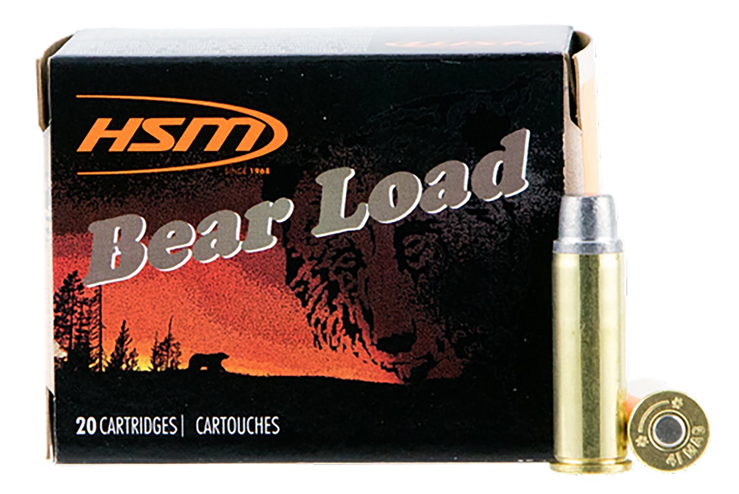 HSM Ammunition 414N Bear Load Hunting 41 Rem Mag 230 gr SWC Ammo - HSM Ammunition - 41 Rem Mag