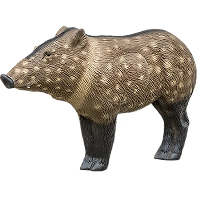 Rinehart 26611 Signature Peccary Target, FX Woodland Foam, 3D Scoring Rings - Rinehart