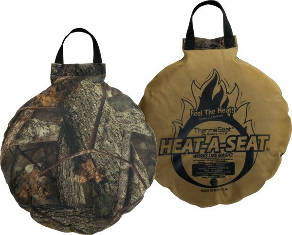 Insulated Cushion 17" Diameter Camo/Black - Therm-A-Seat