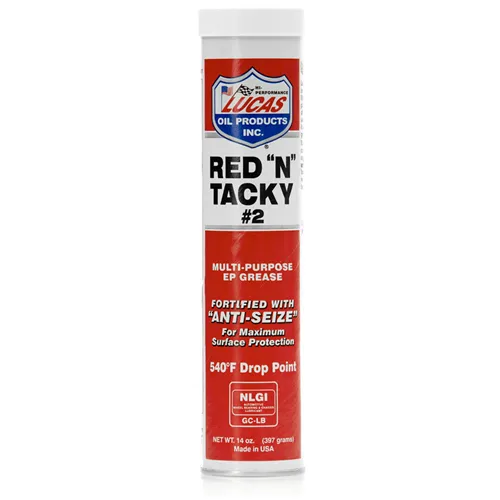 Lucas Oil Red 'N' Tacky Grease High-Temp Waterproof Extreme - Lucas Oil