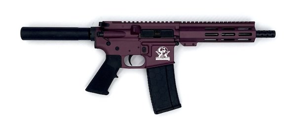 Buy GLFA GL15223PCHY 223 Wylde AR15 Pistol 7.5" Black Cherry 30rd Mag online