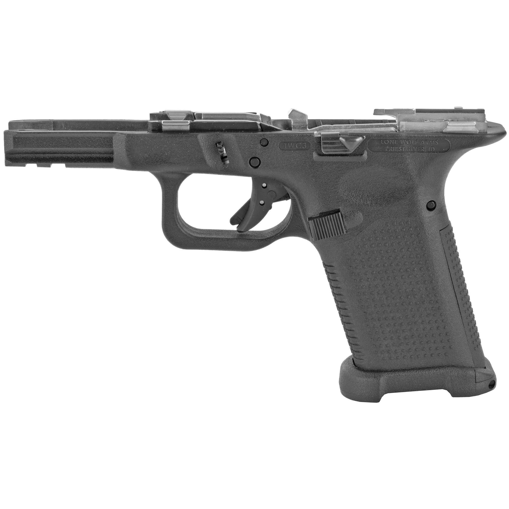 Buy Lone Wolf LWD-TWC3-BUILT Compact Textured Frame Black Glock 23/32 online