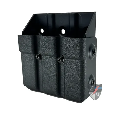 Zero9 Solutions Triple Mag Case Fits 9/40 Black Magazines - Zero9 Solutions