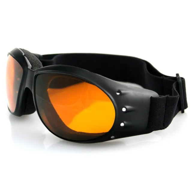 Bobster Cruiser Polarized Smoke Lens UV400 Motorcycle Goggles