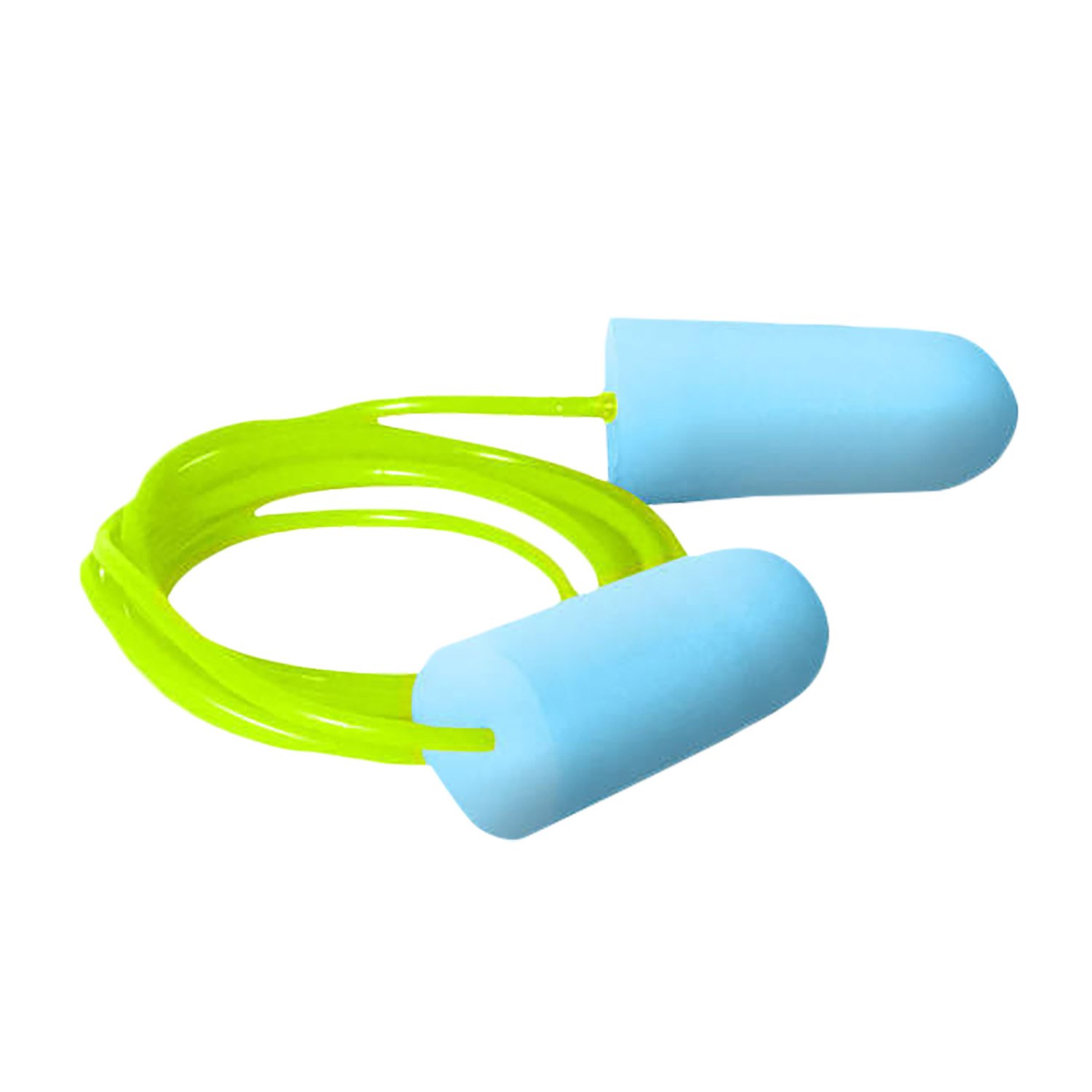 Radians FP75BBP3 Prohibitor Earplugs Foam In The Ear Lime Green/Light Blue - RAD