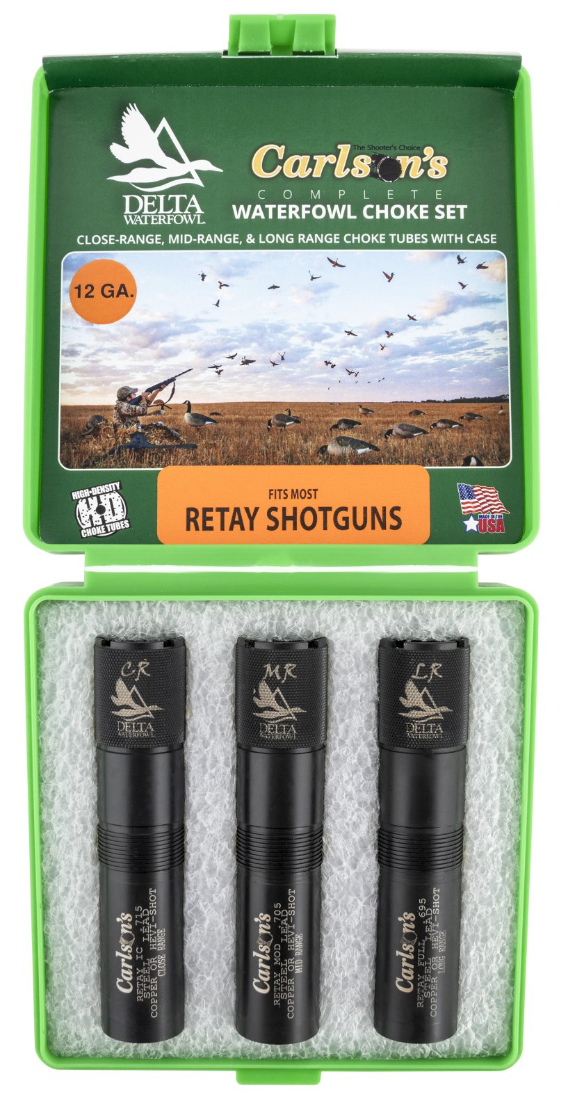 Carlson 07779 Delta Waterfowl Retay 12 Gauge Choke Tube 17-4 Stainless - Carlson - 12 GAUGE