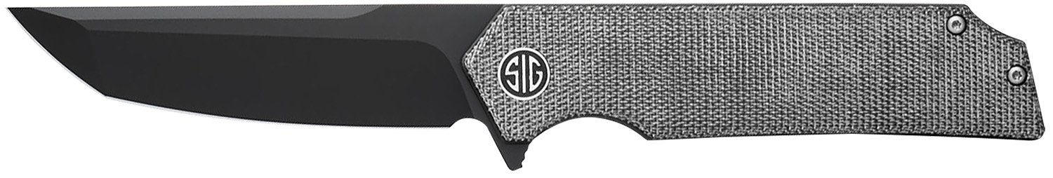 Eikonic VA9BB Validus 3.78" M390 Blade, Black G10 Handle Folding Knife - Sig Sauer