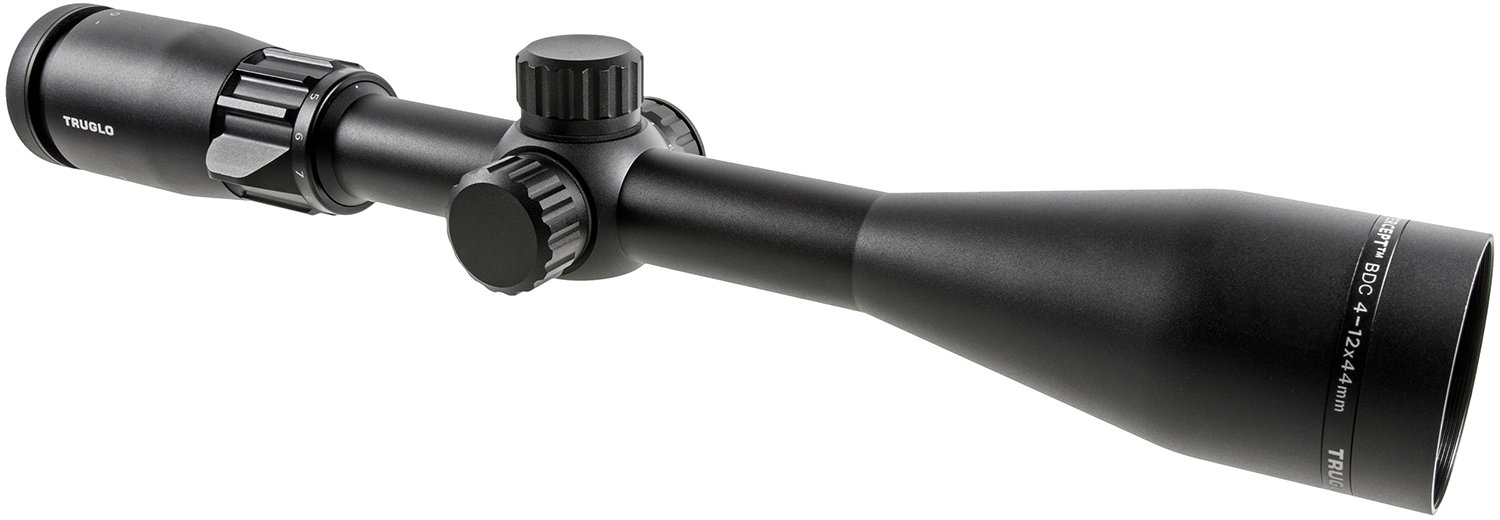 Buy TruGlo TG-8541BIB Intercept Black Anodized 4-12x44mm 1" Tube... online