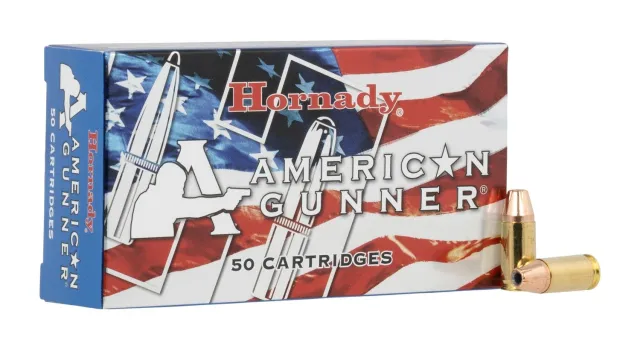 HORN 90261 AMER GUNNER 9mm 115gr XTP 50 Rounds