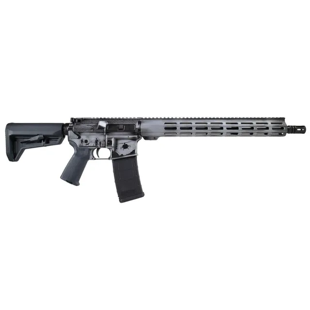 Shark Coast Tactical 300-111-1000-04 AR-15 5.56mm 16" 30rd MLOK Grey