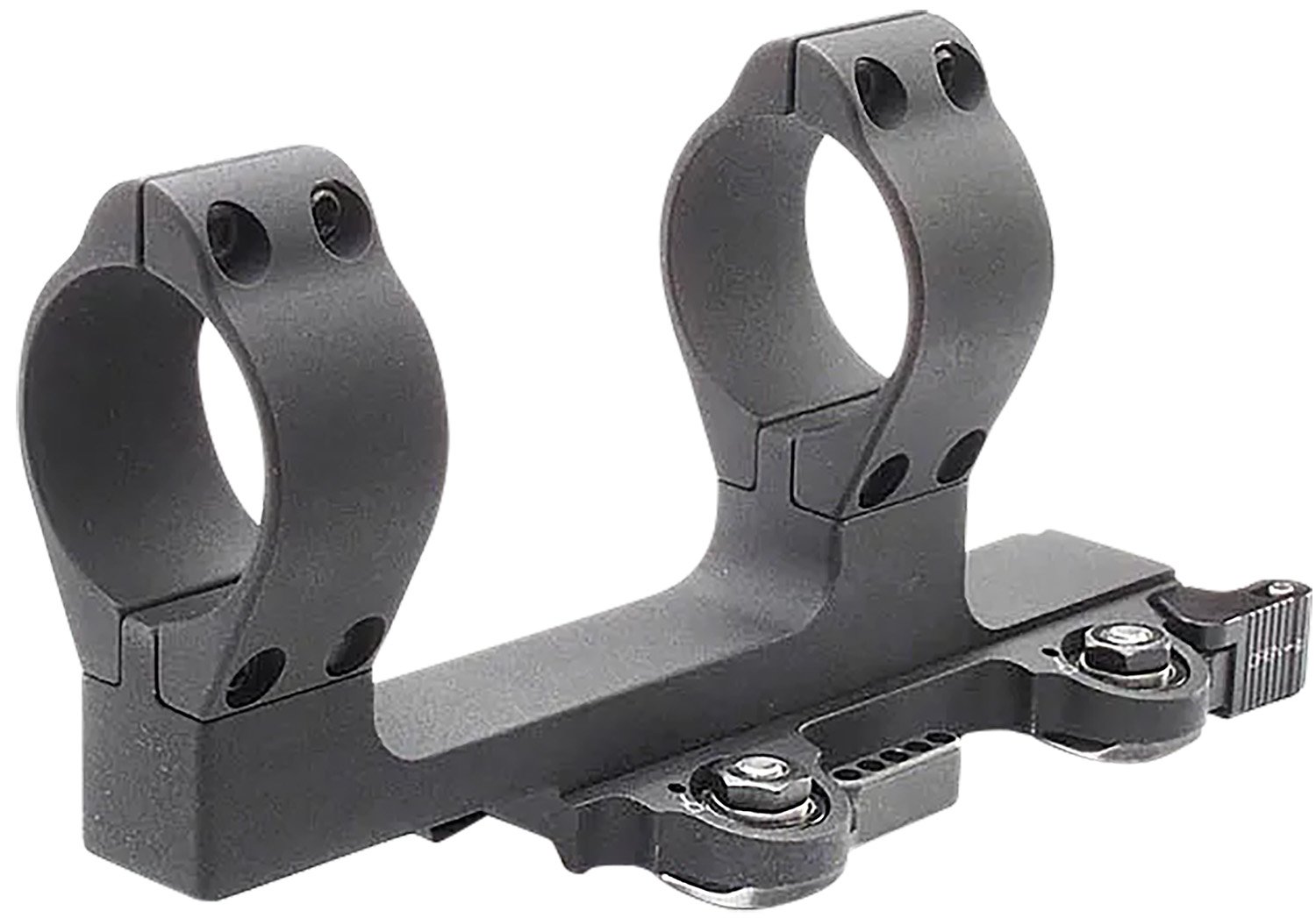 LARUE LT13530 Cantilever QD 30mm Scope Mount High Rings Black - LARUE