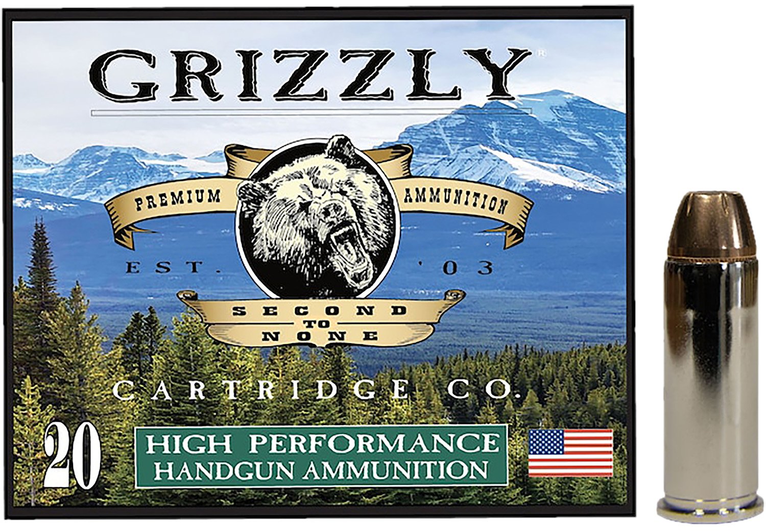 Buy Grizzly GC44SP5 44 Special 240gr JHP Ammo, 950fps, 20/Box online