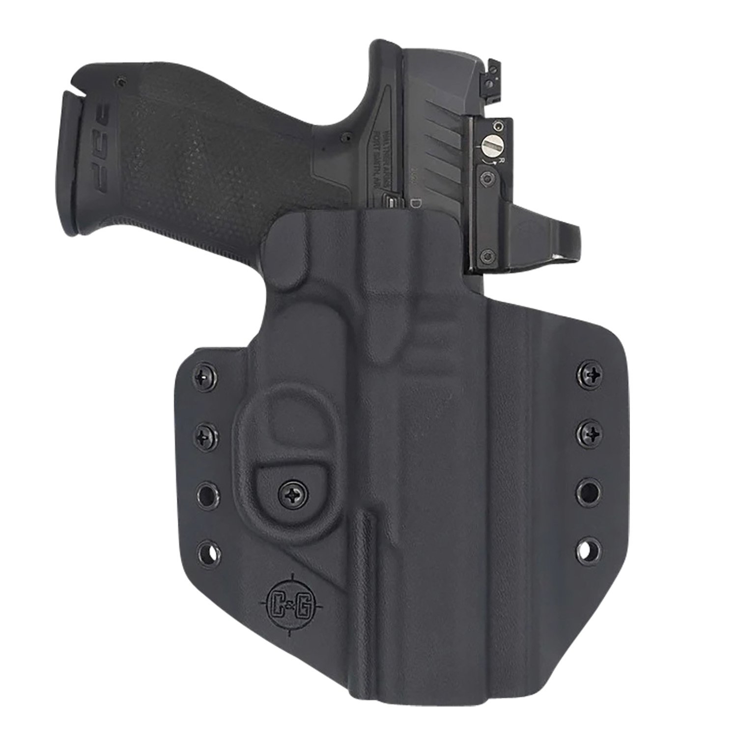 C&G Holsters 1456-100 OWB Kydex Holster for H&K VP9SK Right Handed - C&G Holsters