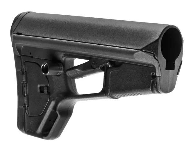 Magpul MAG378-BLK ACS-L Mil-Spec Carbine Stock, AR-15, Matte Black - Magpul Industries for sale at Smoke Wagon Firearms