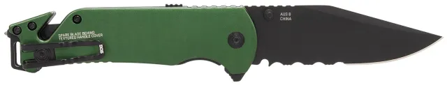 SOG SOG11520157 Escape ATK 2.0 EDC 3.40" Part Serrated AUS-8A Blade - SOG