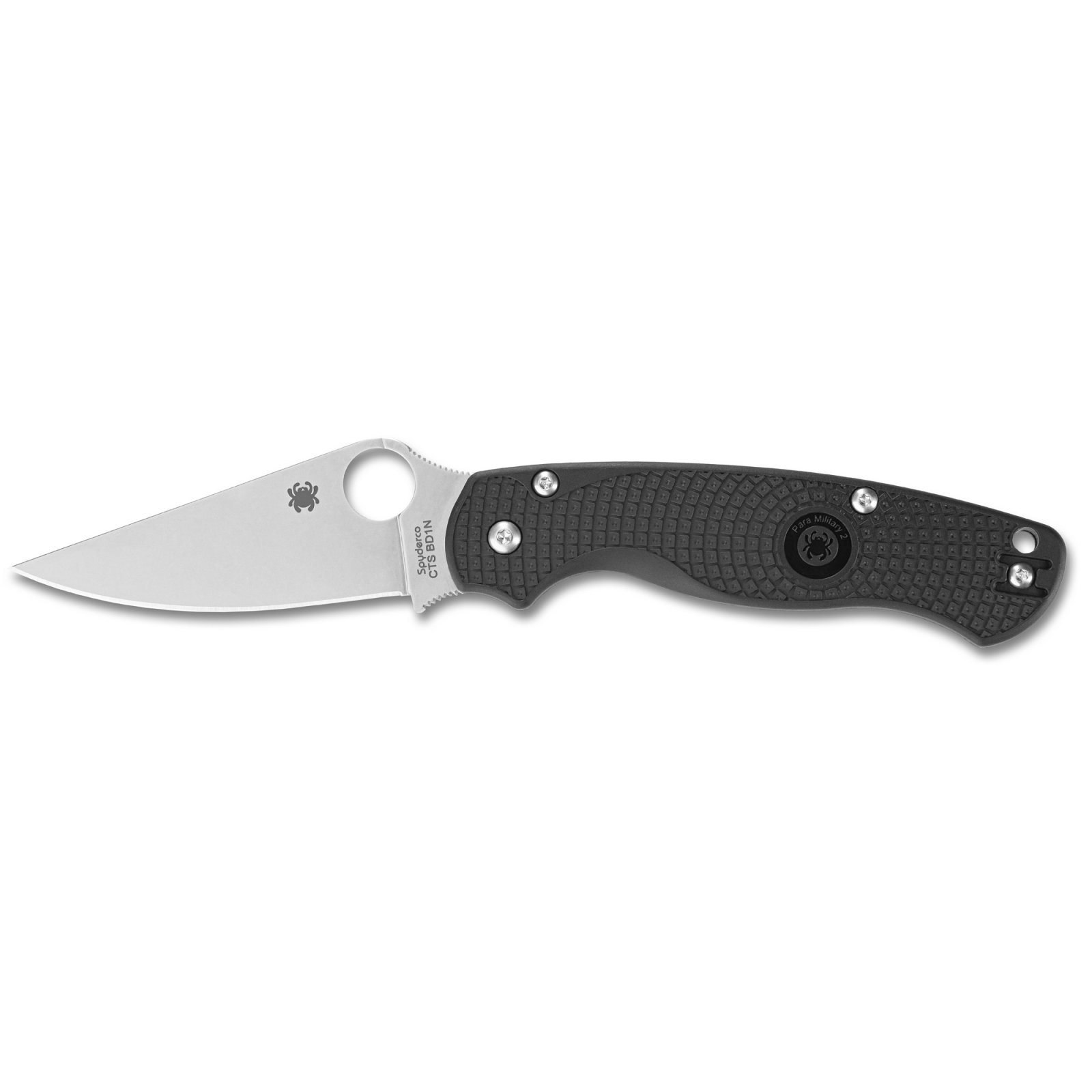 Buy Spyderco C81PBK2 Para Military 2 Black Lightweight Knife online