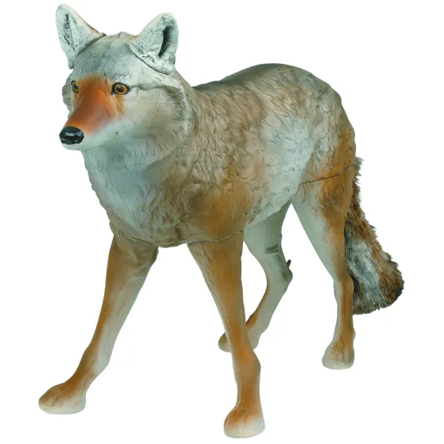 Buy Flambeau Outdoors Master Series Lone Howler Coyote Decoy Faux Fur Tail online