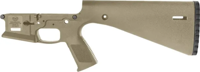 Wraithworks WARP15-FDE-S AR15 Polymer Lower Receiver FDE Integral Design