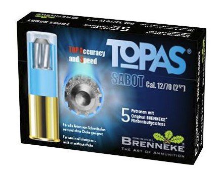Buy Brenneke TOPAS Sabot Slugs 12ga. 2 3/4 in. 2/3 oz. 5 rd. online