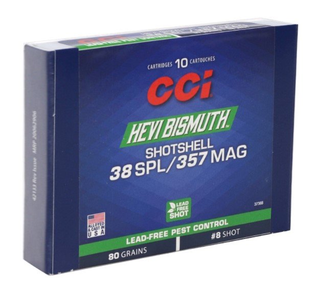 Buy CCI 3738B HEVI-Bismuth .38 Special/.357 Mag Pest Control Shotshells 10ct online