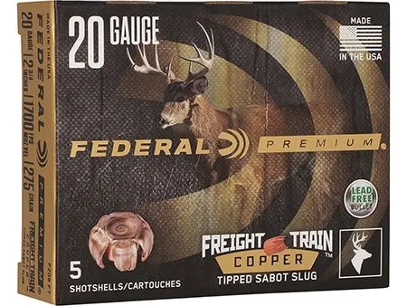 Buy Federal P208Ft 20 Gauge 2.75in Sabot Slug 275 Grain 5 Rounds online
