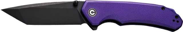 CIVIVI Brazen 3.5In Tanto Blade Purple G10 Handle LinerLock - CIVIVI Knives
