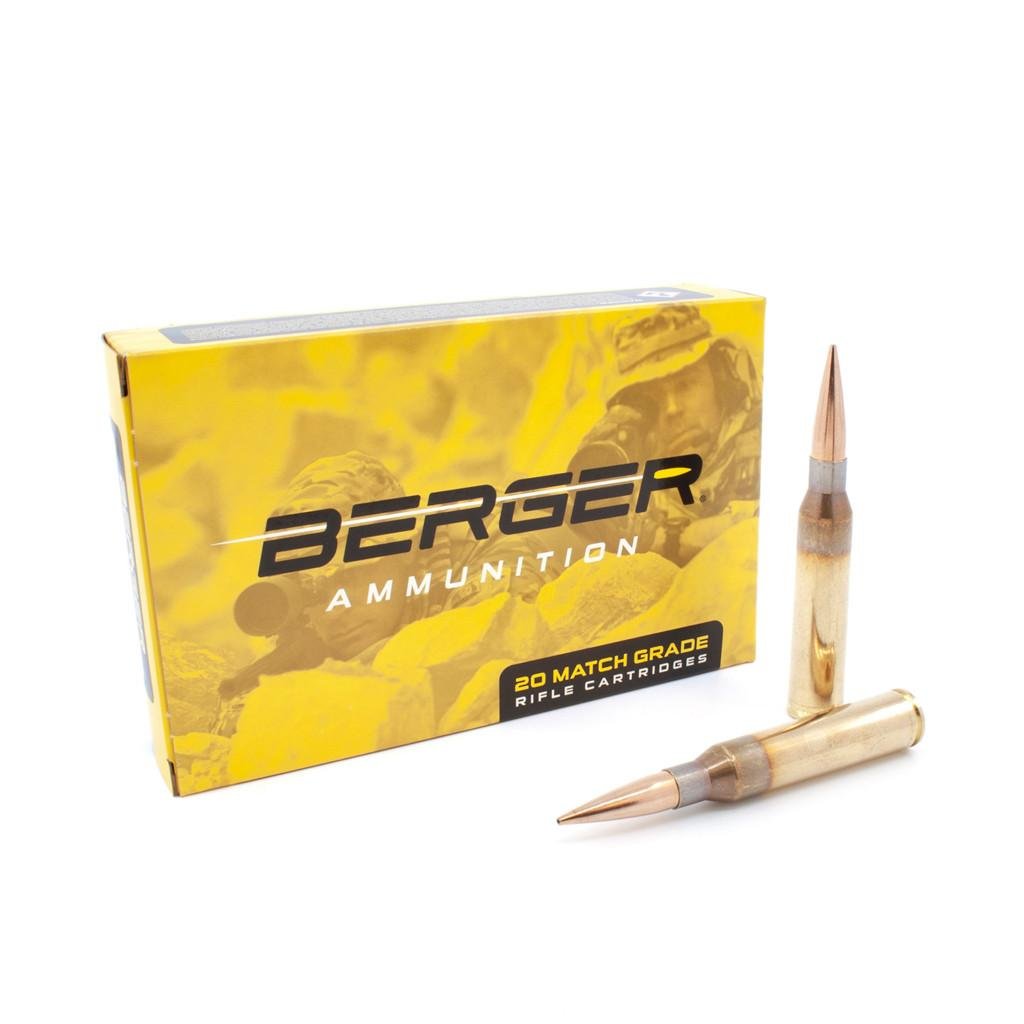 Berger 81110 338 Lapua Magnum 300gr Hybrid OTM Tactical Ammo 20 Rounds - Berger Bullets - 338 LAPUA MAG