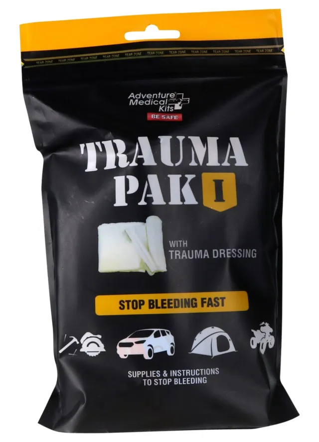 Adventure Medical Kits Trauma Pak I - Severe Bleeding Control Essentials - AMK - 1 PERSON