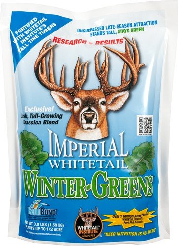 Whitetail Institute WG3 Wintergreens Seed 3lbs 1/2 Acre Fall Blend - Whitetail Institute