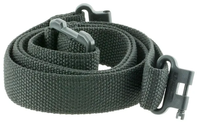 Blue Force Gear HS125DSBK Hunting Sling Adjustable 1.25" Black Cordura - BLUE FORCE GEAR