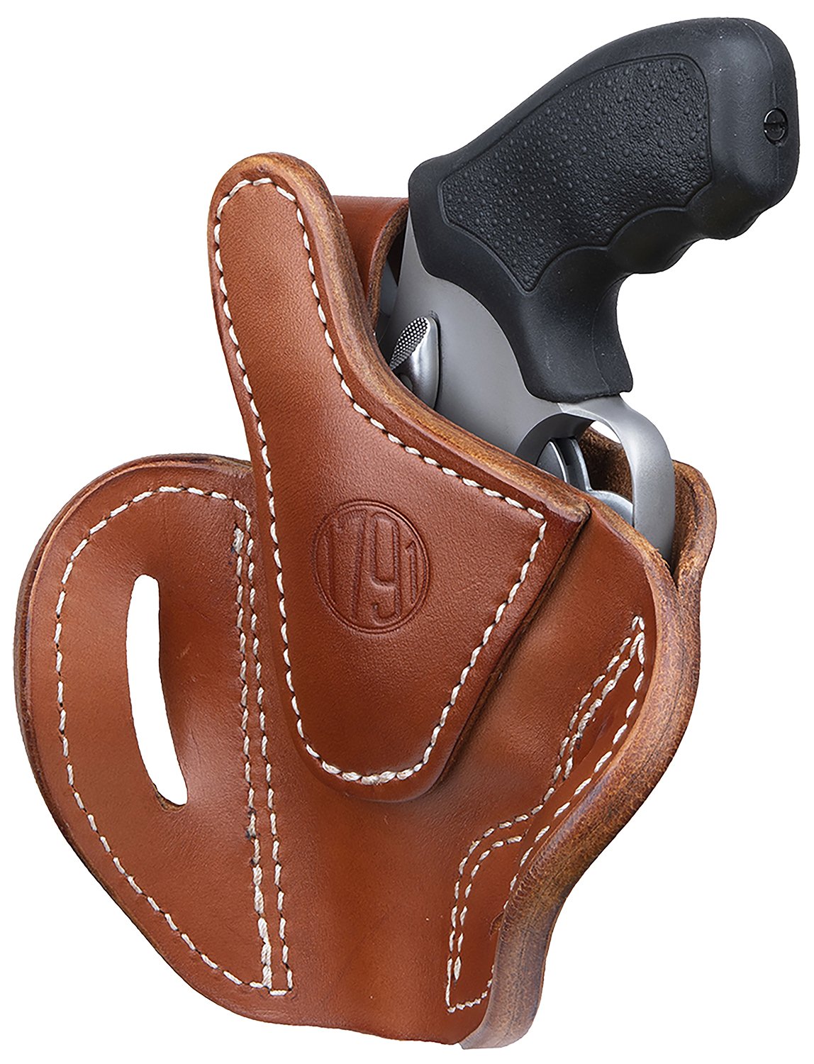 Buy 1791 Gunleather RVHX-2S-CBR-R Revolver Holster K&L Frame 3In Brown RH online