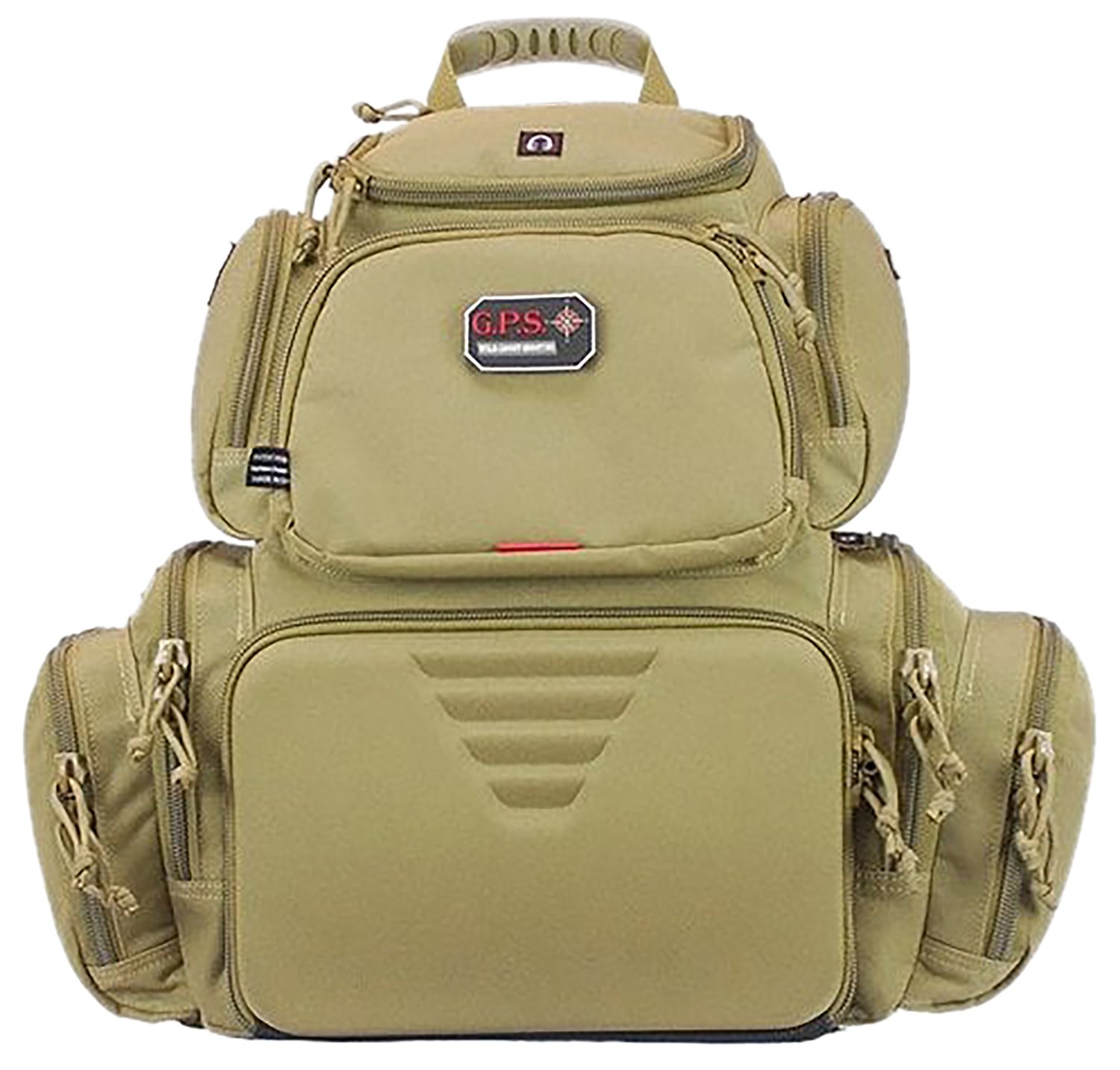 G Outdoors GPS-1711BPT Handgunner Backpack 4 Gun Cradle Tan - GPS