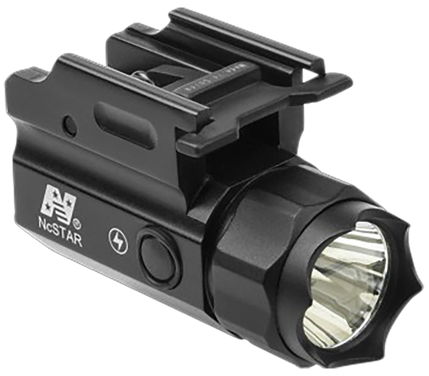 Buy NcStar ACQPTF Compact Flashlight QR w/Strobe Black 150 Lumens White Cree online