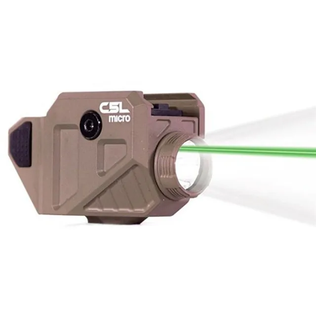 Viridian 930-0056 C5L Micro Tac Light, Green Laser, 550 Lumen, FDE - Viridian