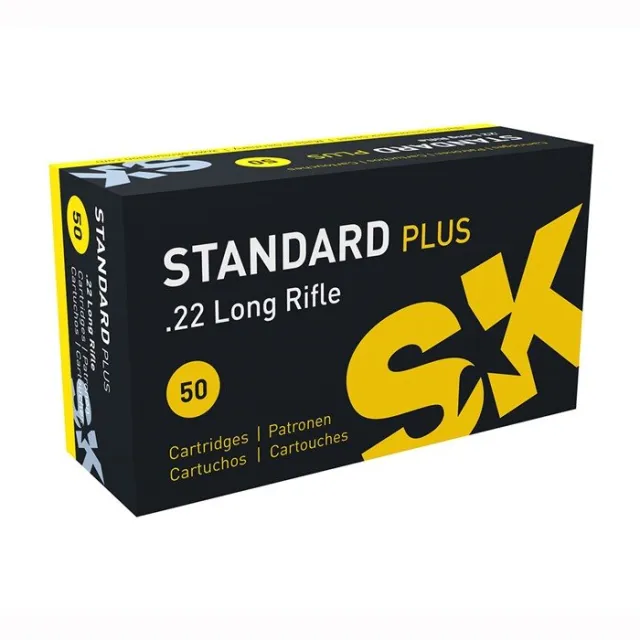 SK 22 LONG RIFLE 40GR LEAD ROUND NOSE 50/BOX