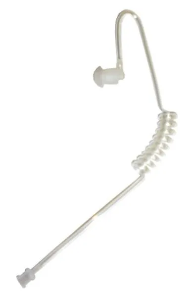 EAR CTUBE Clear Audio Tube Kit Elbow & Earbud