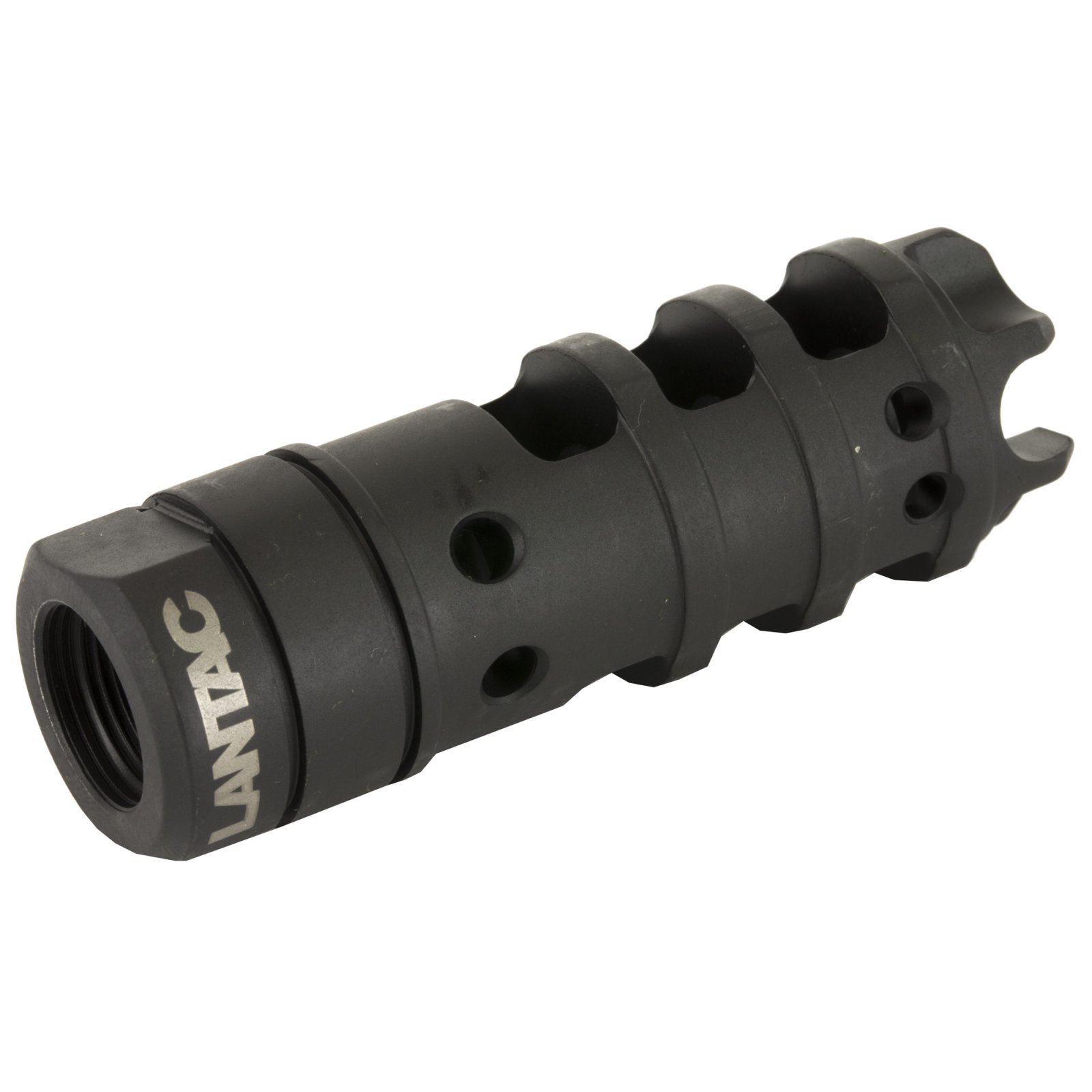 Lantac Dragon DGN9MMD 9mm Muzzle Brake 1/2x28 Black Nitride - Lantac - 9MM