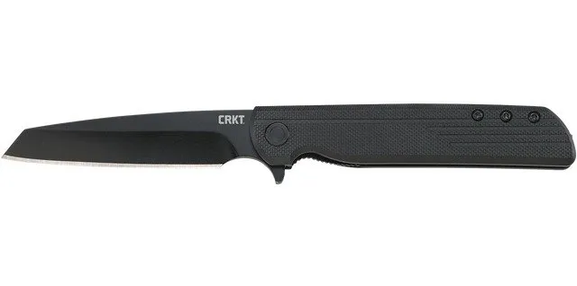CRKT 3802KC LCK Tanto Knife 3.24" Blade Black Finish - CRKT