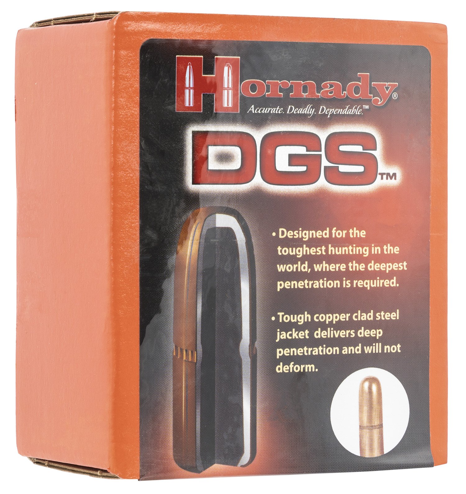 Horn Hunter DGS 5051 .505 Cal 525gr Dangerous Game Solid 50/Box - Hornady - 505 Cal