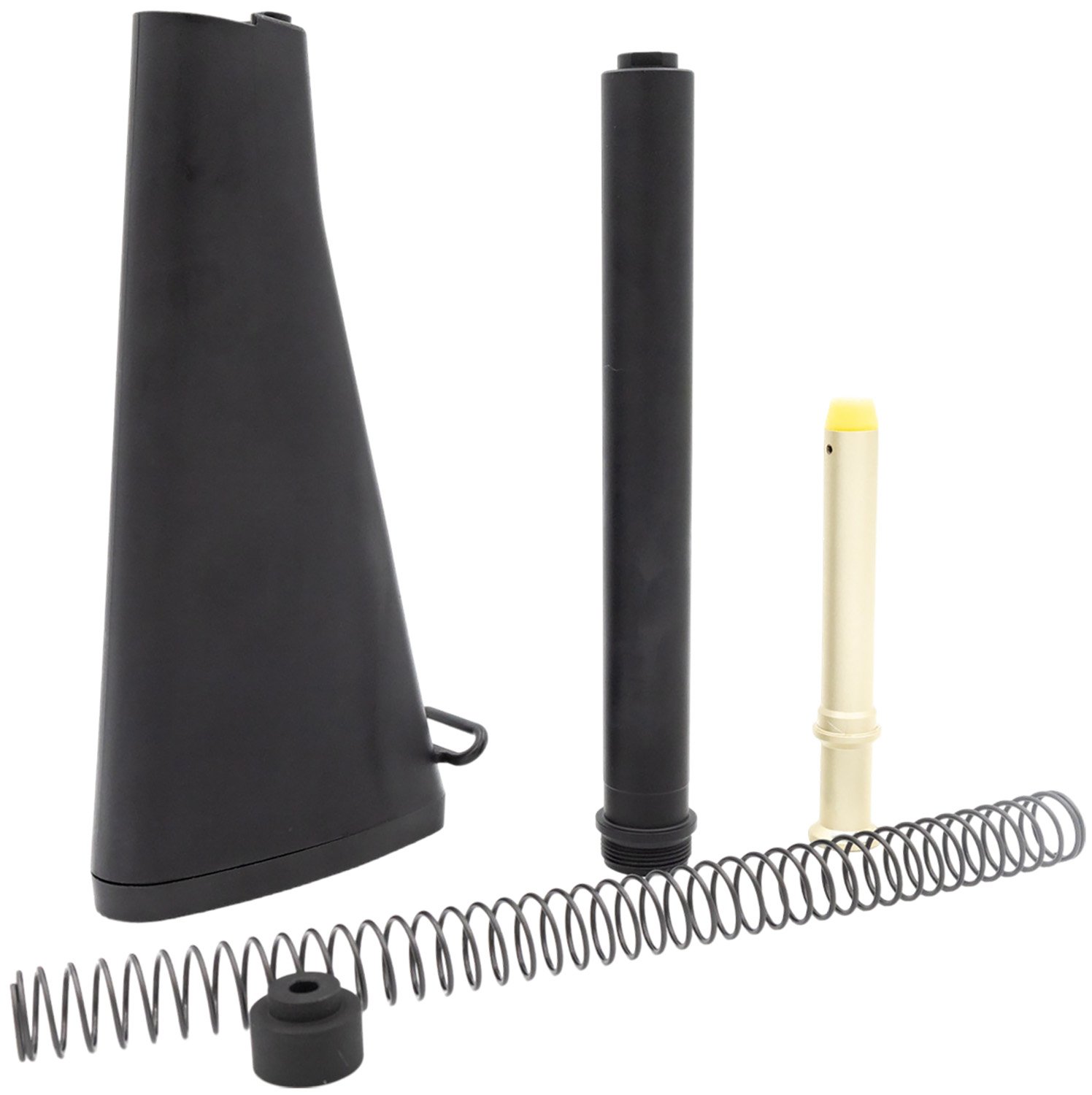 UTG AR-15 A2 Fixed Stock Assembly Black Polymer with Storage - Leapers