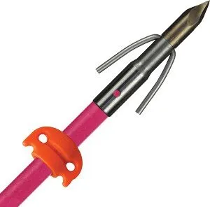 Buy AMS A203-PNK Fiberglass Arrow Chaos Point Pink with Stainless Steel online