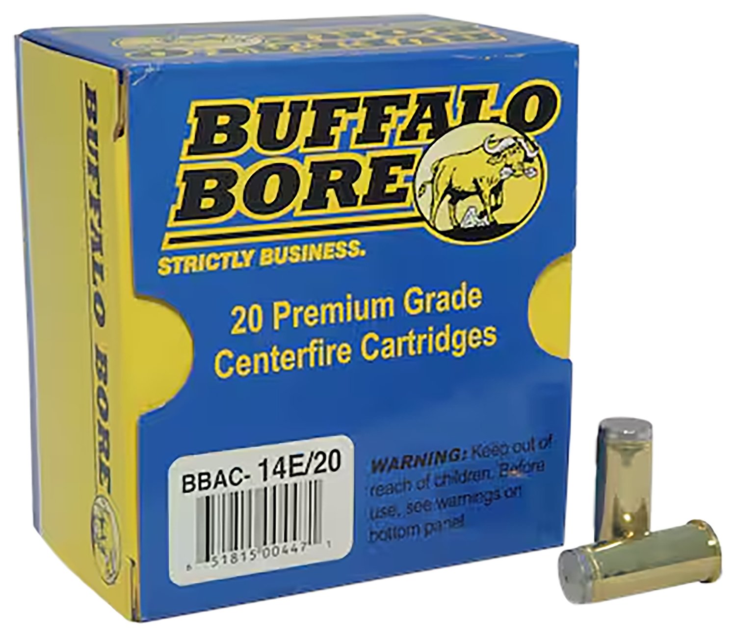 Buffalo Bore Ammunition 14E20 Anti-Personnel Strictly Business 44S&W Spl... - BBA - 44 S&W Spl