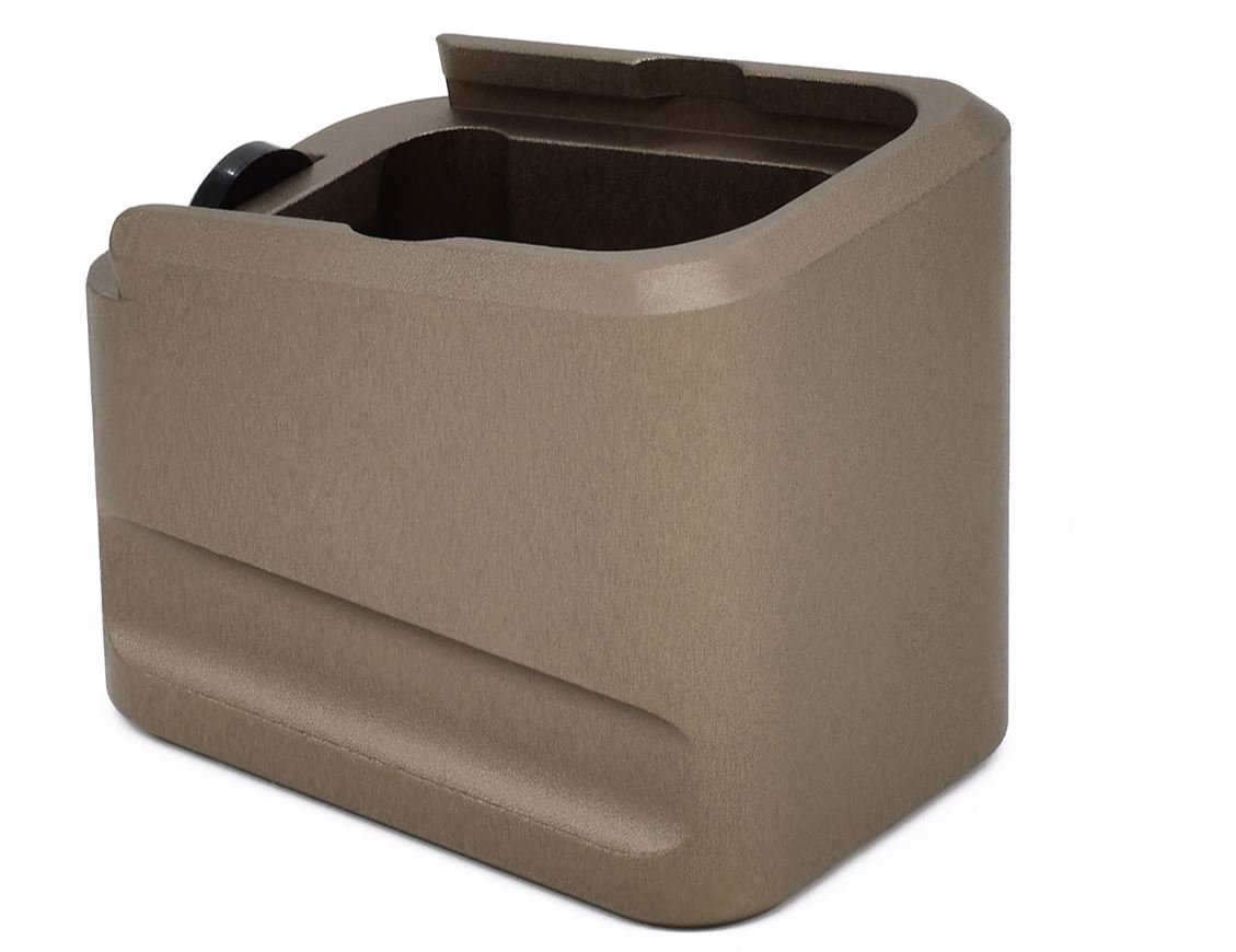Warne 3113 Magazine Extension Glock 17/22 +5 Round 9mm FDE - Warne - 5RD
