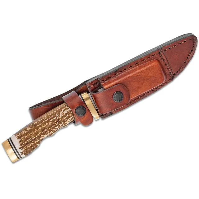 Uncle Henry 1100086 Next Gen Golden Spike 5" Staglon Fixed Blade Knife - Uncle Mike's