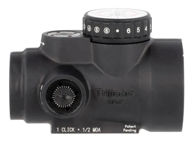 Trijicon MRO HD 1x25 2 MOA Dot 68 MOA Circle Matte Black 25 MM - Trijicon - 25 MM