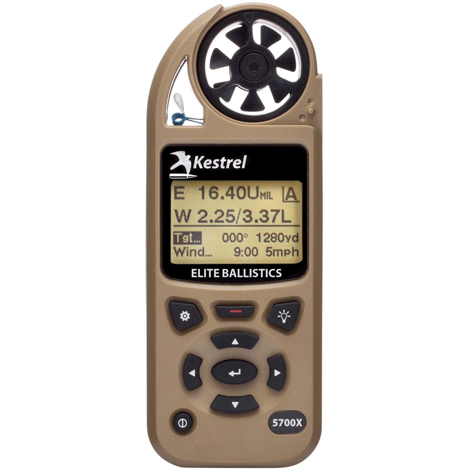 Kestrel 5700X Elite Weather Meter with Applied Ballistics 0857XALTANM - Kestrel